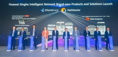 Launching all-new Xinghe Intelligent Network products and solutions (PRNewsfoto/Huawei) Launching all-new Xinghe Intelligent Network products and solutions (PRNewsfoto/Huawei)