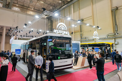 Yutong Debuts New Generation Battery Electric Intercity Bus IC12E at UITP Summit Hamburg 2025 (PRNewsfoto/Yutong Bus) Yutong Debuts New Generation Battery Electric Intercity Bus IC12E at UITP Summit Hamburg 2025 (PRNewsfoto/Yutong Bus)