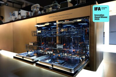 Dreame DZ60 Pro Fully-integrated Dishwasher (PRNewsfoto/Dreame Technology)