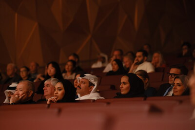 Her Excellency Sheikha Al Mayassa Bint Hamad bin Khalifa Al Thani attends A Musical Encounter: Sounds of Qatar and Argentina in Doha on September 14, 2025