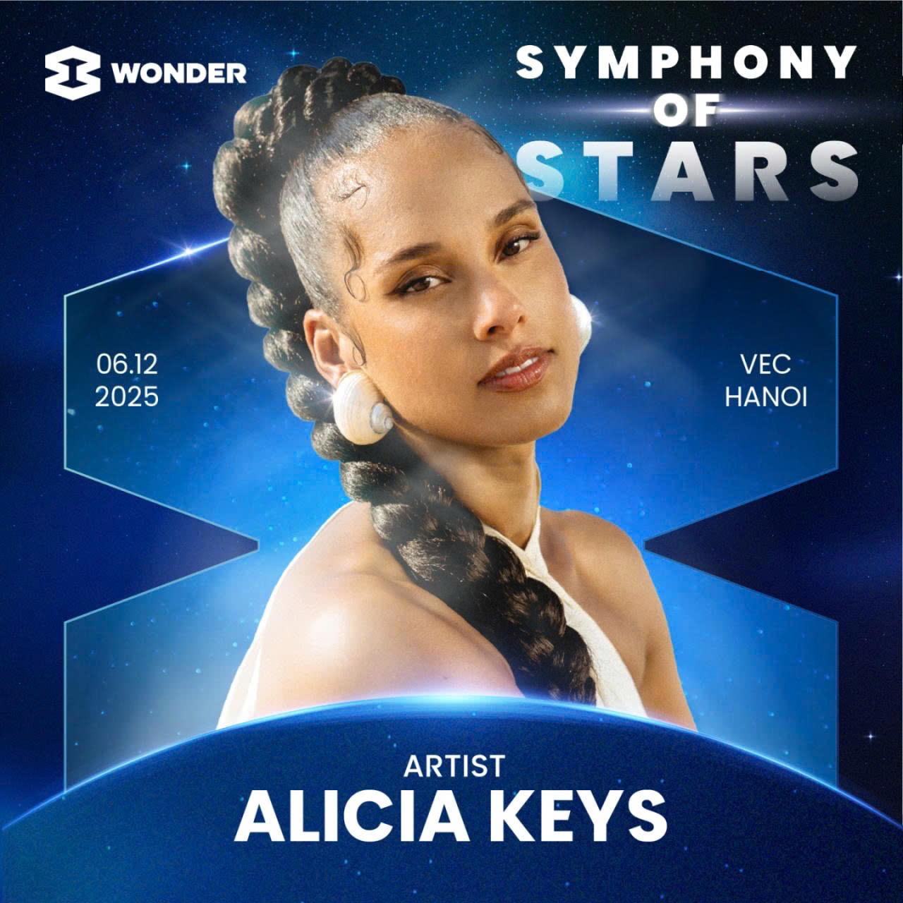 Siêu sao Alicia Keys sẽ biểu diễn tại lễ hội âm nhạc “8Wonder Winter 2025”, diễn ra vào ngày 6/12 tại Hà Nội Alicia Keys