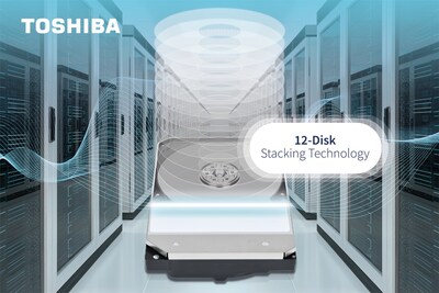 Toshiba trở thành công ty đầu tiên trong ngành xác minh công nghệ xếp chồng 12 đĩa cho ổ cứng 20251010_Toshiba-12-disk-stacking-tech (PRNewsfoto/Toshiba Electronic Components Taiwan Corporation)