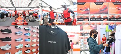 The scene of the XTEP Expo from December 5th to December 6th (PRNewsfoto/Xtep)