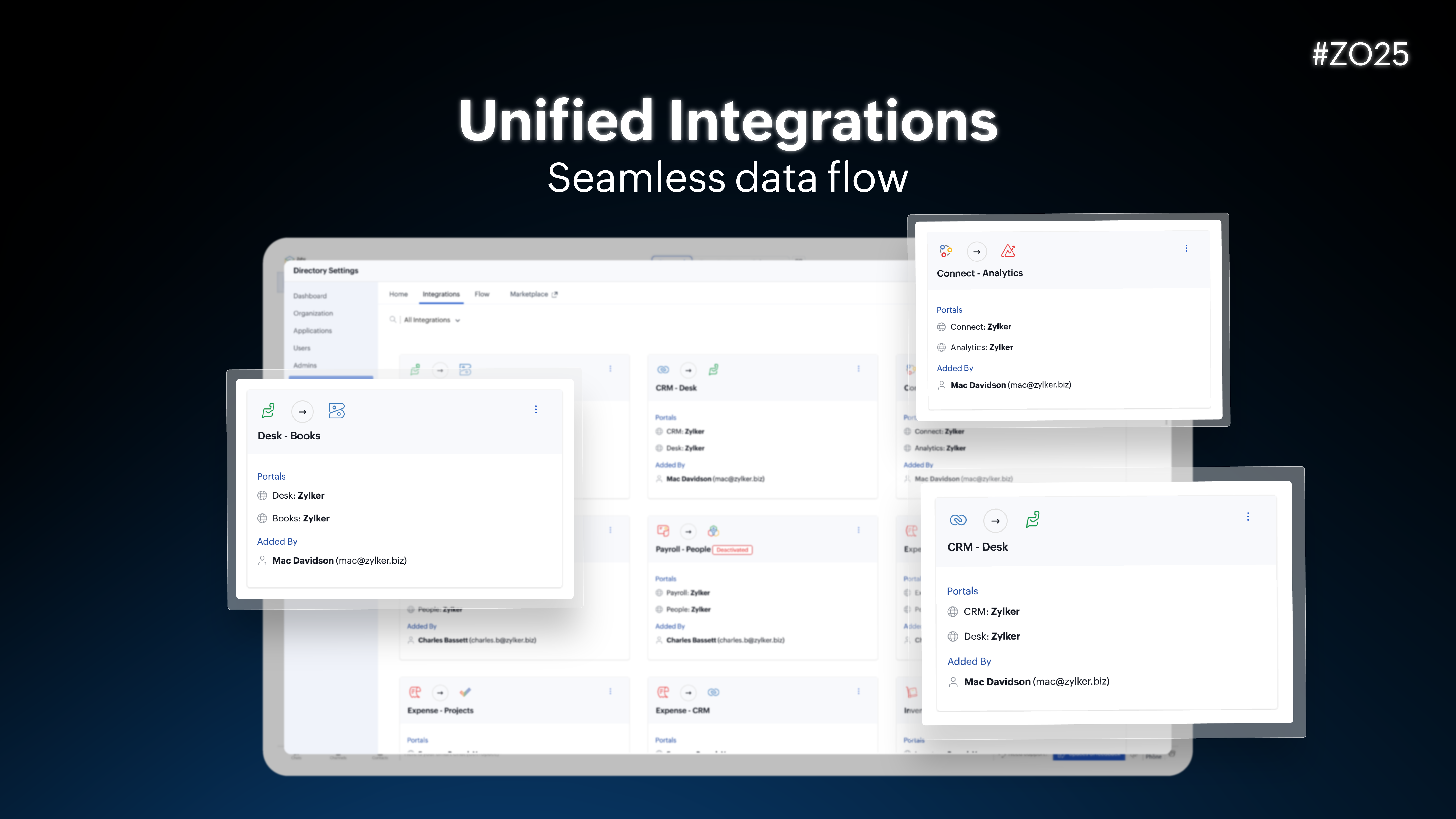 Integrations now unified in one dashboard