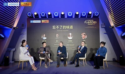 The four guest speakers share their own flavour stories. (PRNewsfoto/Lee Kum Kee Sauce)