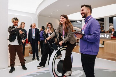 The "Energize Your Life" zone (PRNewsfoto/HUAWEI)