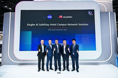 Joint solution launch (PRNewsfoto/Huawei) Joint solution launch (PRNewsfoto/Huawei)