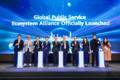 Launch of the Global Public Service Ecosystem Alliance (PRNewsfoto/Huawei)