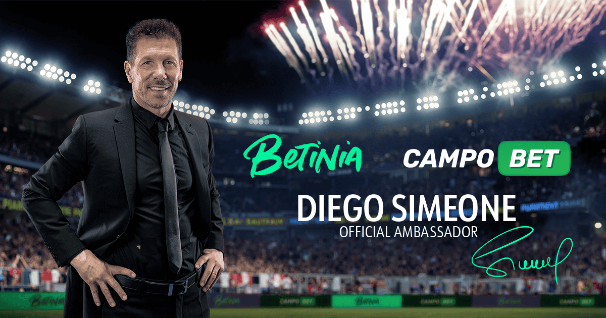 Legendary Manager Diego Simeone Joins CampoBet Mexico as Ambassador