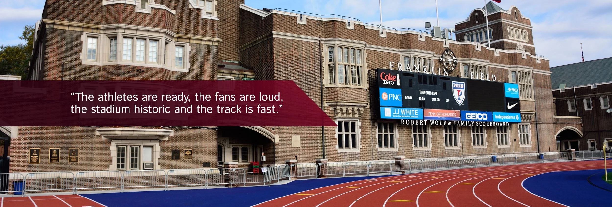 Rekortan Official Track of the Penn Relays