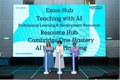 Cambridge English ra mắt Cổng thông tin dành cho giáo viên do Cambridge thực hiện (PRNewsfoto/Cambridge English) Cambridge English ra mắt Cổng thông tin dành cho giáo viên do Cambridge thực hiện (PRNewsfoto/Cambridge English)