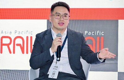Ethan Lee, VP of Huawei Smart Railway Unit (PRNewsfoto/Huawei) Ethan Lee, VP of Huawei Smart Railway Unit (PRNewsfoto/Huawei)