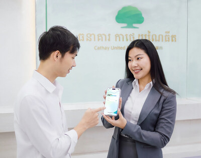 Cathay United Bank Cambodia tăng cường tài chính số với việc ra mắt CUBC Merchant App The CUBC Merchant App integrates KHQR payment collection and operational management features, allowing businesses to manage transactions, optimize daily payment collection, and enhance operational efficiency through a single app, resulting in a new and improved digital experience for customers. (Picture provided by Cathay United Bank) (PRNewsfoto/Cathay United Bank)