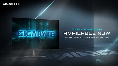 GIGABYTE công bố mở bán màn hình gaming WOLED 27 inch QHD 240Hz tối ưu cho game thủ GIGABYTE công bố mở bán màn hình gaming WOLED 27 inch QHD 240Hz dành cho thi đấu