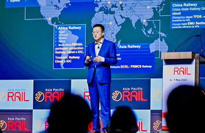 Raymond Zuo, President of Huawei Smart Railway Unit (PRNewsfoto/Huawei)