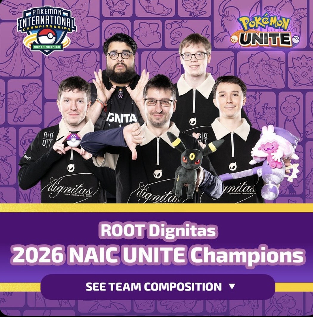 Meet the Champions: Dignitas Pokémon UNITE Roster Powered by The ROOT Brands