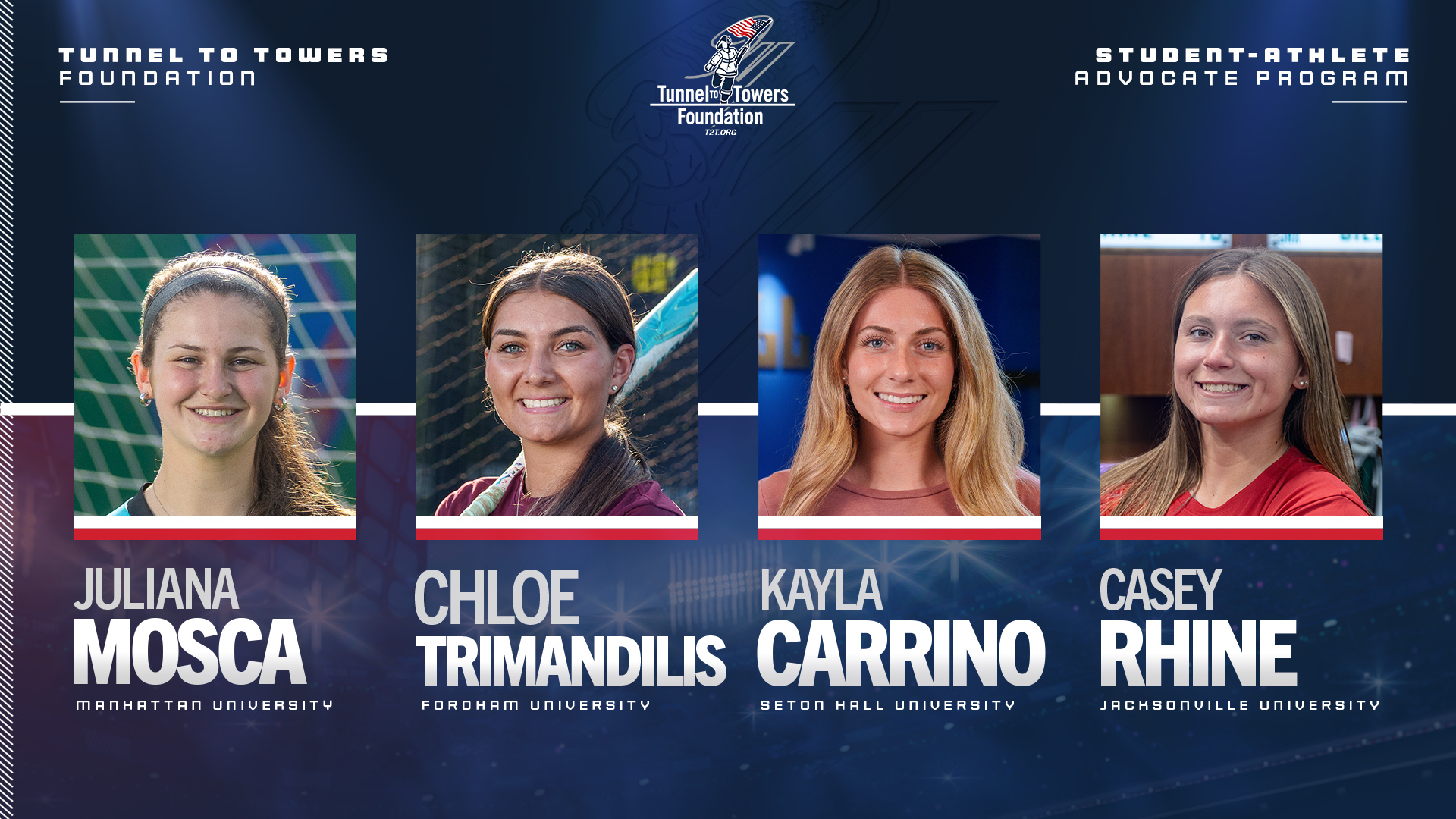 Tunnel to Towers Foundation's Newest Student-Athlete Advocates