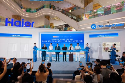 Haier ra mắt dòng tủ lạnh Horizon tại Việt Nam, thiết lập tiêu chuẩn mới về bảo quản độ tươi thực phẩm và thiết kế thiết bị điện gia dụng Haier Launches Horizon Refrigerator in Vietnam, Setting New Standards for Freshness and Home Appliance Design (PRNewsfoto/Haier Group)