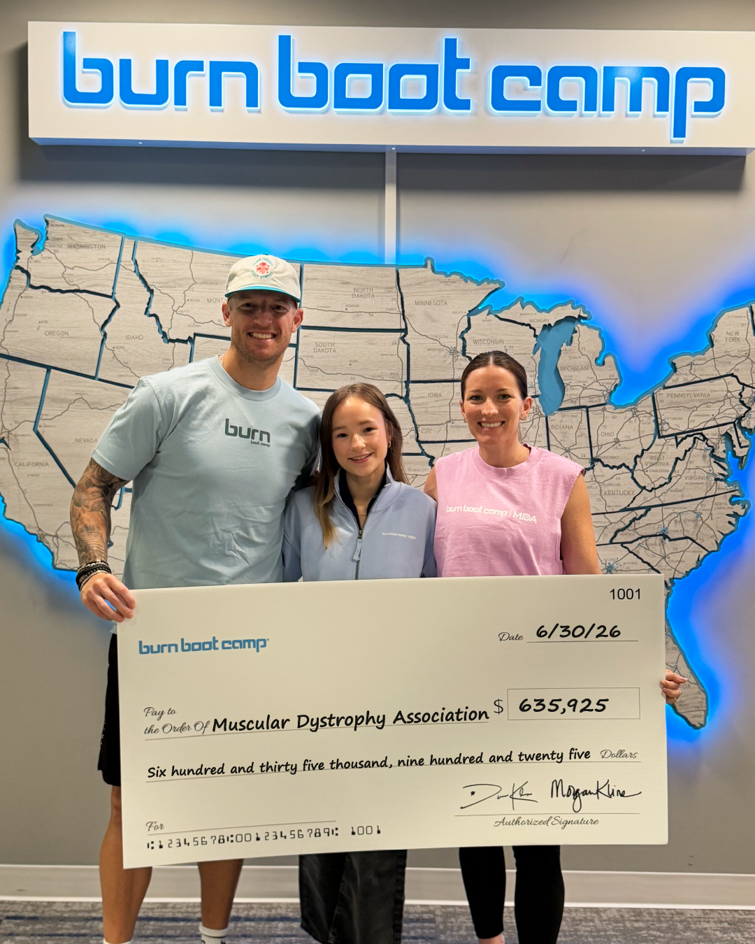 Burn Boot Camp and Muscular Dystrophy Association Raise More Than $635,000 Through Annual “Be Their Muscle” Campaign