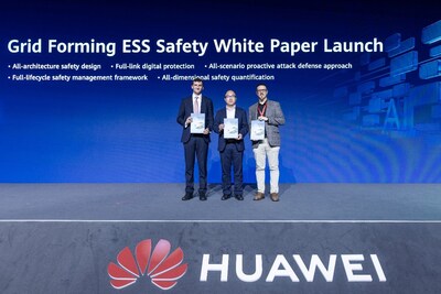 Release Ceremony of the Grid-Forming ESS Safety White Paper (PRNewsfoto/Huawei Digital Power) Release Ceremony of the Grid-Forming ESS Safety White Paper (PRNewsfoto/Huawei Digital Power)