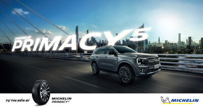 MICHELIN Primacy 5 mở rộng sang phân khúc SUV và CUV: "Tự tin bền bỉ" trên mọi chuyến đi MICHELIN Primacy 5 mở rộng sang phân khúc SUV và CUV: "Tự tin bền bỉ" trên mọi chuyến đi