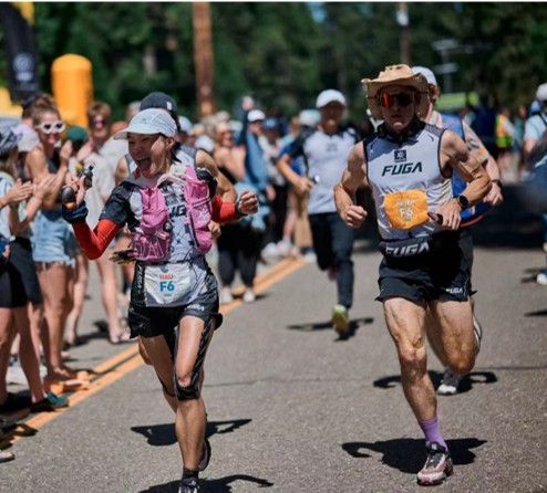 Kailas FUGA Team’s Ha Thi HAU Breaks Personal 100k Record at Western States Hau and King at Western States 2026
