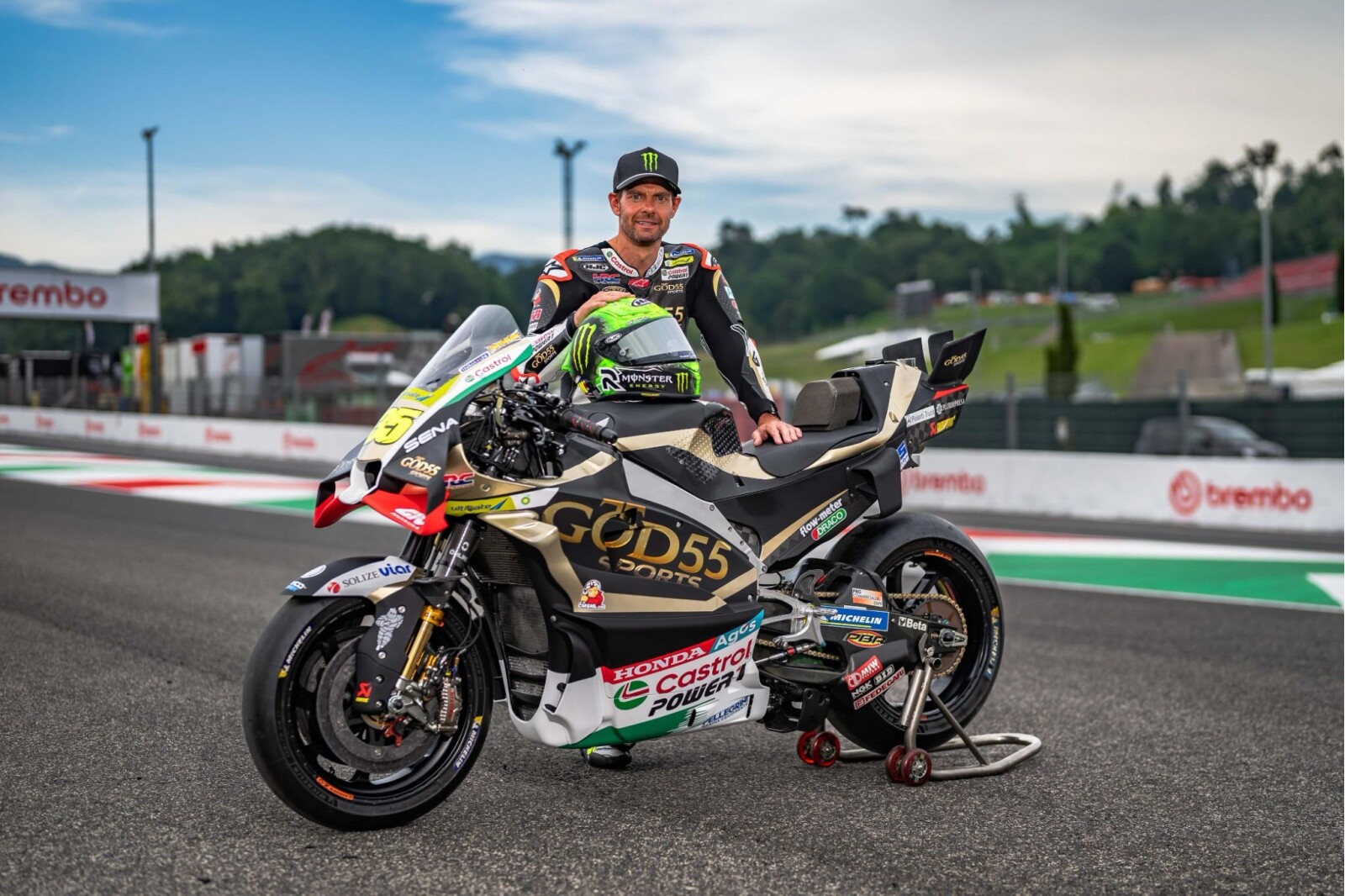 GOD55 Sports Announces Bold New Era with Black-and-Gold Honda LCR Through Multi-Year Partnership image1