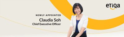 Từ ngày 14/8/2026, bà Claudia Soh đảm nhiệm chức CEO của Etiqa Insurance Singapore