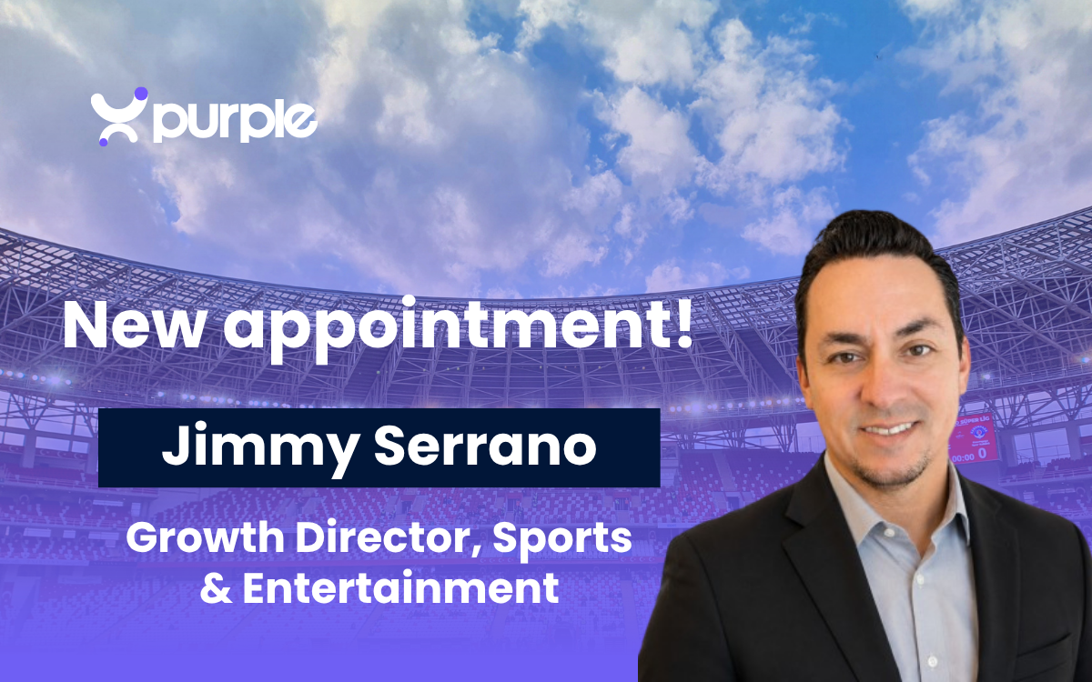 Purple Appoints Jimmy Serrano as Growth Director, Sports & Entertainment to Drive Fan Experience and Venue Growth Across North America