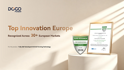 DoGo Power giành Giải thưởng Đổi mới Sáng tạo Hàng đầu 2026 của EUPD Research tại Châu Âu DoGo Power Wins EUPD Research’s 2026 Top Innovation Award in Europe