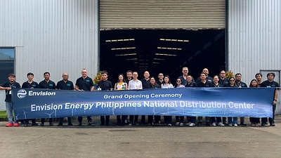 Envision Energy khai trương Trung tâm Phân phối Quốc gia Philippines, tăng cường khả năng chống chịu của chuỗi cung ứng và dịch vụ trong suốt vòng đời tại Đông Nam Á Envision Energy khai trương Trung tâm Phân phối Quốc gia Philippines, tăng cường khả năng chống chịu của chuỗi cung ứng và dịch vụ trong suốt vòng đời tại Đông Nam Á