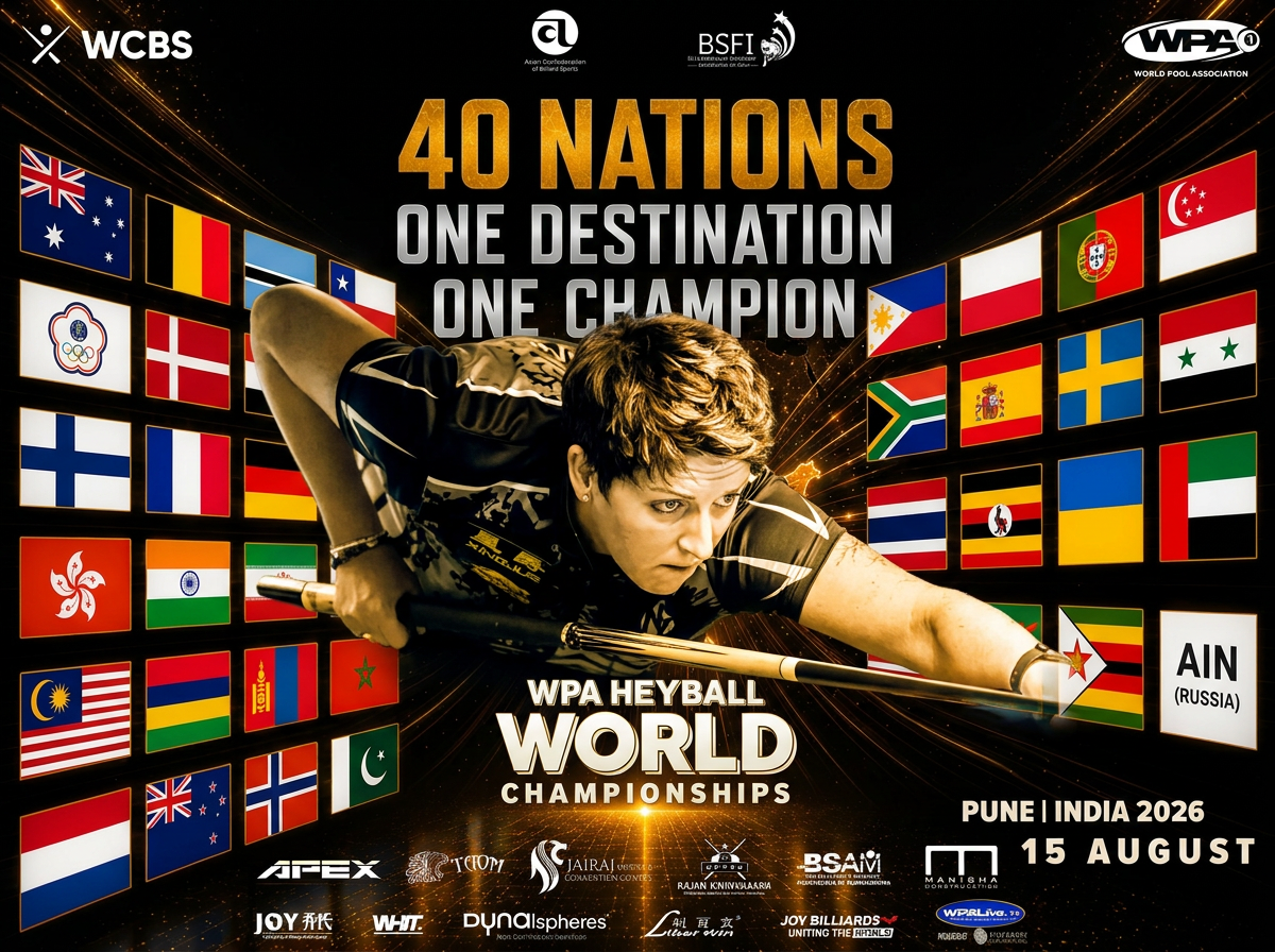 World Cue Sports Celebrates Landmark Double Achievement at Pune World Heyball Championships World Cue Sports Celebrates Landmark Double Achievement at Pune World Heyball Championships