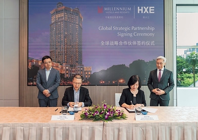 Millennium Hotels and Resorts hợp tác với HXE tăng cường hoạt động kinh doanh MICE toàn cầu thông qua đổi mới số