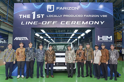 Nhà máy KD đầu tiên ở nước ngoài của Farizon khai trương tại Indonesia, chiếc V8E lắp ráp nội địa đầu tiên xuất xưởng First Local-Assembled V8E Rolls Off Line
