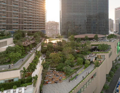 Công viên công cộng trên tầng thượng Suan Dusit Arun ở Bangkok đón hơn 2.600 lượt khách tham quan mỗi ngày
