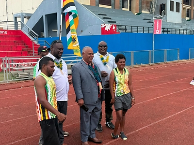 TMGM tăng cường hỗ trợ phát triển thể thao người khuyết tật tại Vanuatu Awards Ceremony with Prime Minister of Vanuatu, Hon. Jotham Napat