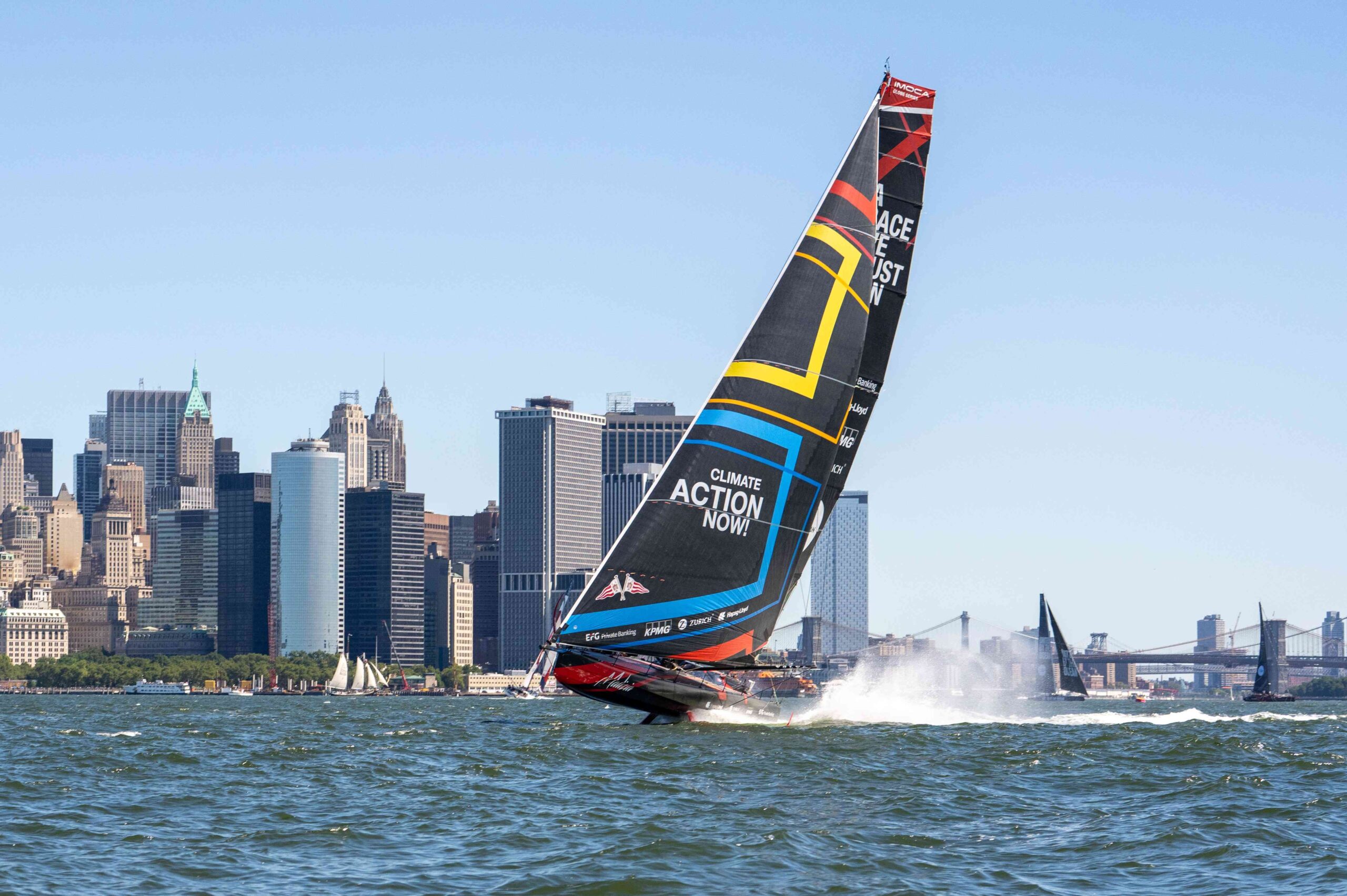 After Tuiga it’s the turn of Malizia 4 to fly Yacht Club de Monaco’s flag high in New York After Tuiga it’s the turn of Malizia 4 to fly Yacht Club de Monaco’s flag high in New York.
