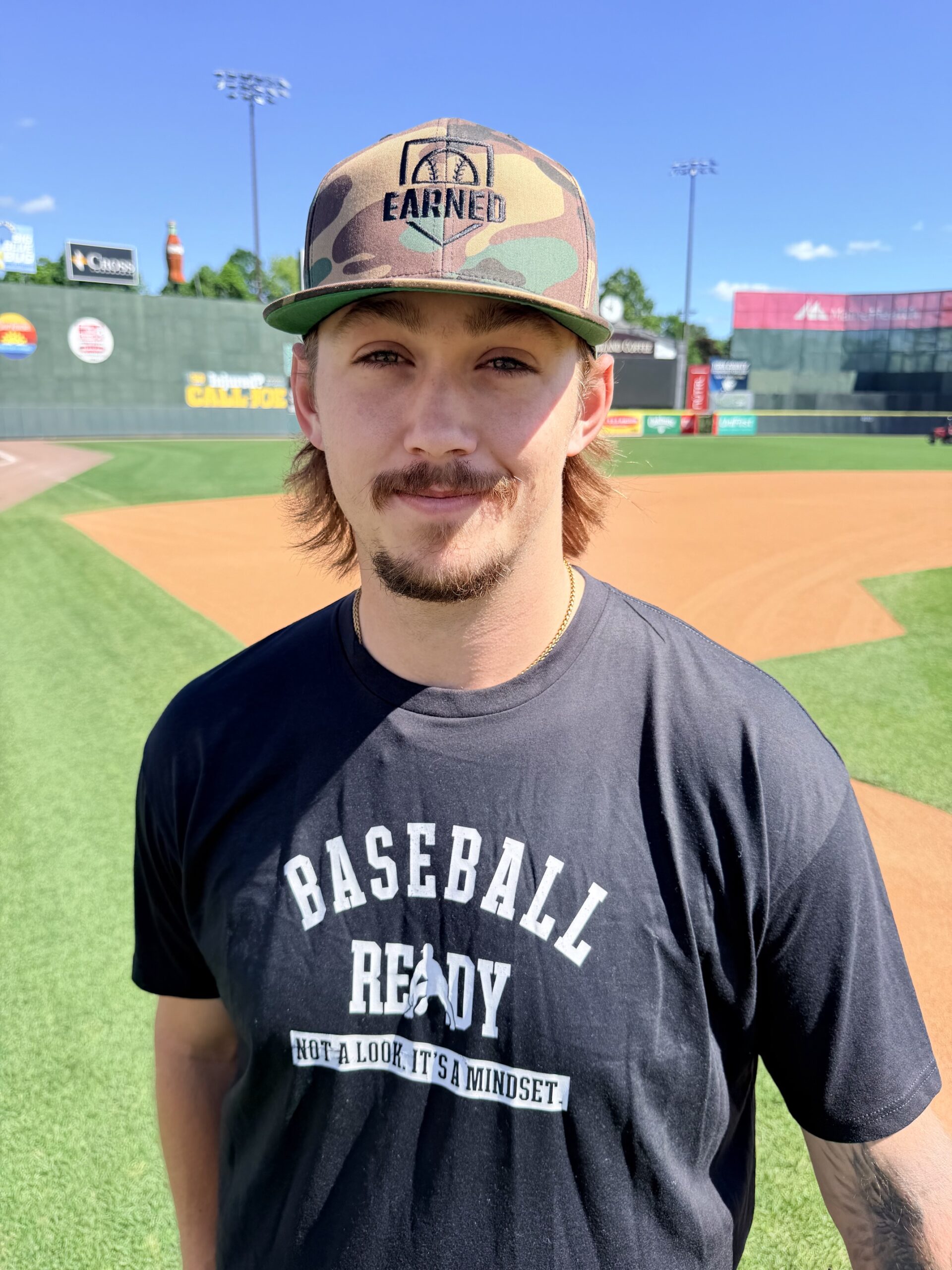 Red Sox AA Pitcher of the Year Blake Wehunt Joins EARNED IMG_3888
