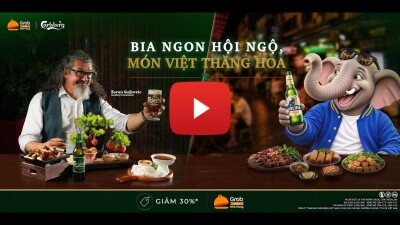 Carlsberg Châu Á hợp tác cùng Grab mang đến trải nghiệm ẩm thực mới bằng nghệ thuật kết hợp bia và món ăn đến từ chuyên gia ủ bia